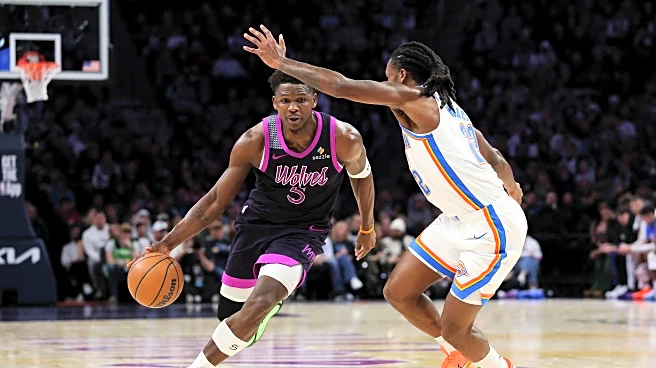 Timberwolves hand the Thunder their 3rd loss, 112-107, after Edwards takes over down the stretch