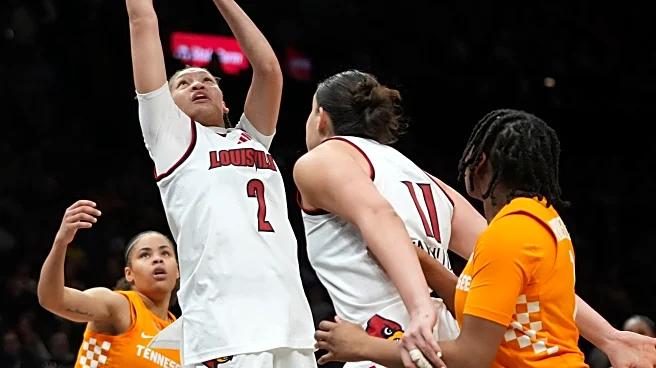 Roberts, Berry lead No. 16 Louisville women to 89-65 win over No. 17 Tennessee at Barclays Center