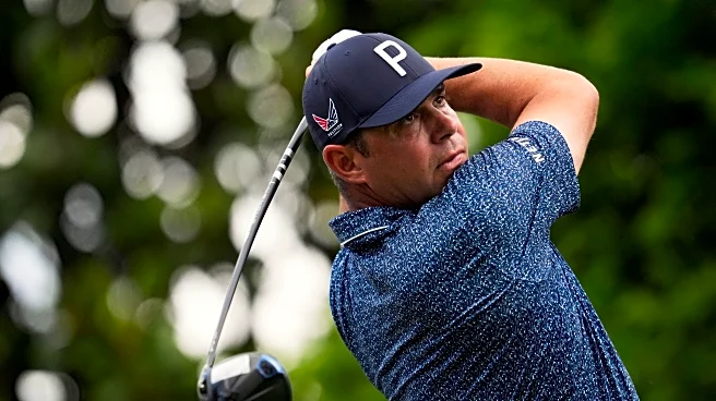 Matt Kuchar team leads by 2 over John Daly in PNC. Their sons carried the load
