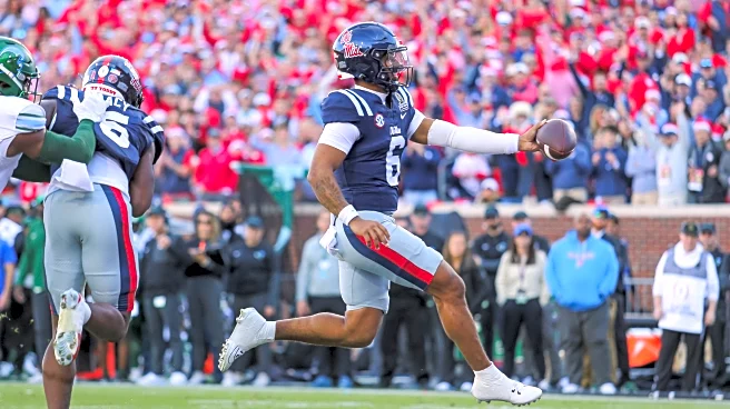 Chambliss and No. 6 Ole Miss ace their test without Kiffin and beat No. 17 Tulane 41-10 in the CFP