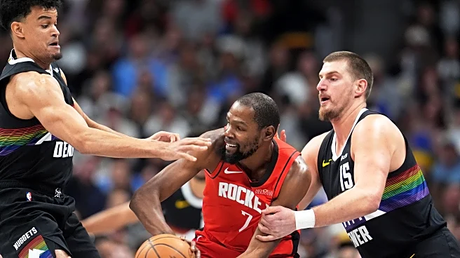 Durant scores 31, Sheppard's 11-point flurry helps Rockets end Nuggets' 6-game win streak, 115-101