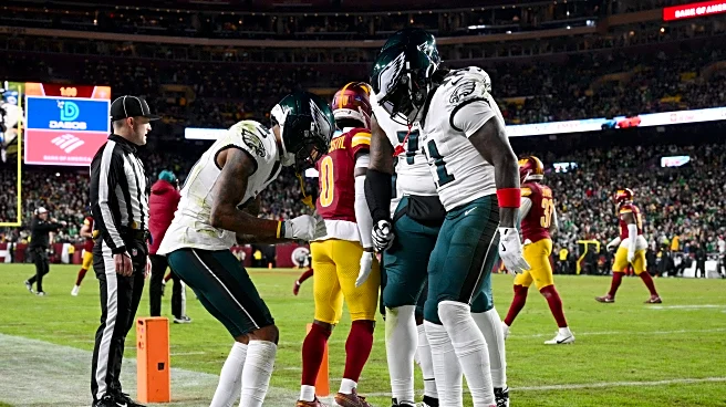 Jalen Hurts and the Eagles win their second NFC East title in a row by beating the Commanders 29-18