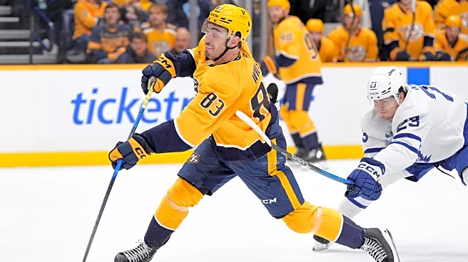 Luke Evangelista breaks 3rd-period tie in Predators' 5-3 victory over the Maple Leafs