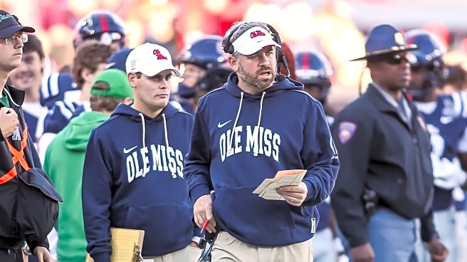 New Ole Miss coach Pete Golding steps out of Lane Kiffin's shadow in Rebels' CFP opener