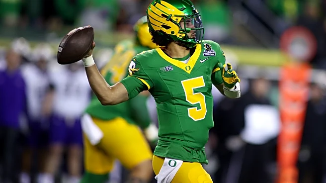 No. 5 Oregon beats No. 19 James Madison 51-34 in College Football Playoff opener