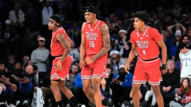 No. 19 Texas Tech overcomes foul trouble in stunning comeback from 17 down against 3rd-ranked Duke