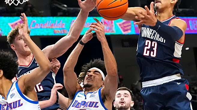 Alex Karaban scores 21 points as No. 5 UConn beats DePaul 72-54