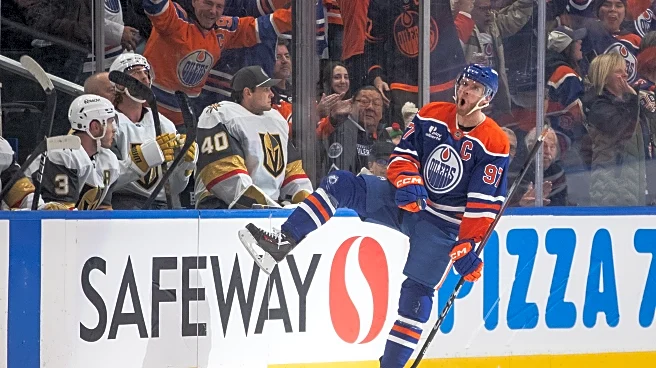 McDavid has goal and 2 assists, Oilers hold off Golden Knights 4-3