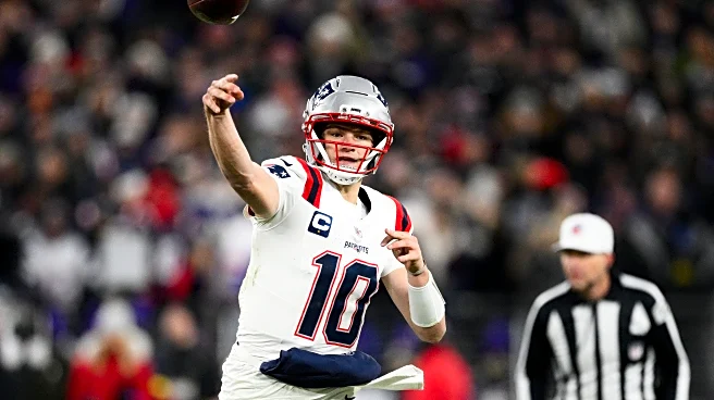 Drake Maye leads the Patriots to a 28-24 win over the Ravens that clinches a playoff spot