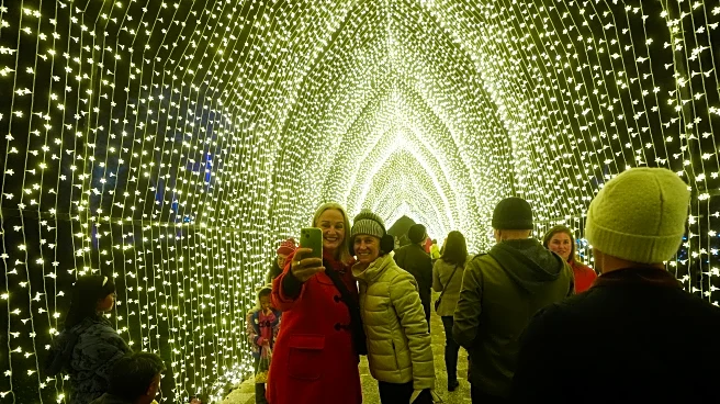 Golden Gate Park's dazzling holiday light display brings joy to the season