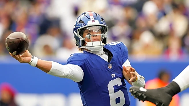 Jaxson Dart has his least productive NFL start in the Giants' ninth consecutive loss