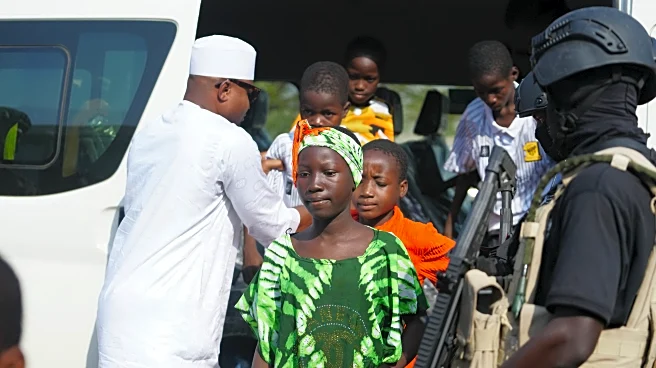 Nigerians welcome 130 schoolchildren and teachers released after mass abduction