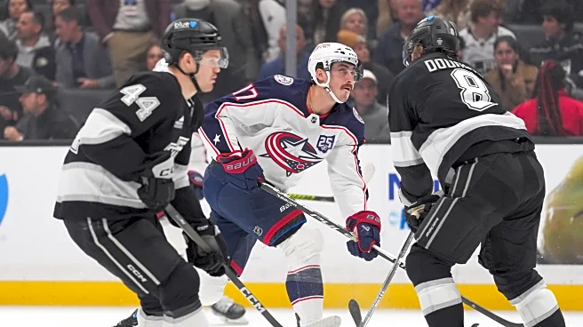 Mason Marchment scores 2 power-play goals, Kirill Marchenko adds 1 as Blue Jackets beat Kings 3-1