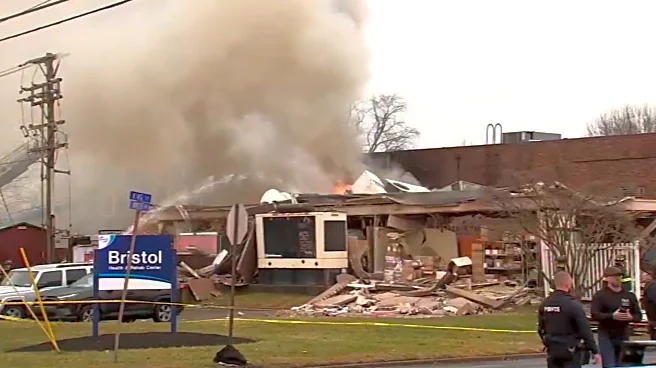 Gas explosion at a Pennsylvania nursing home traps people inside, authorities say