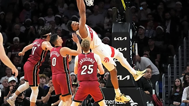 Barnes scores 27, Raptors ease past reeling Heat 112-91. It's Miami's 9th loss in an 11-game span