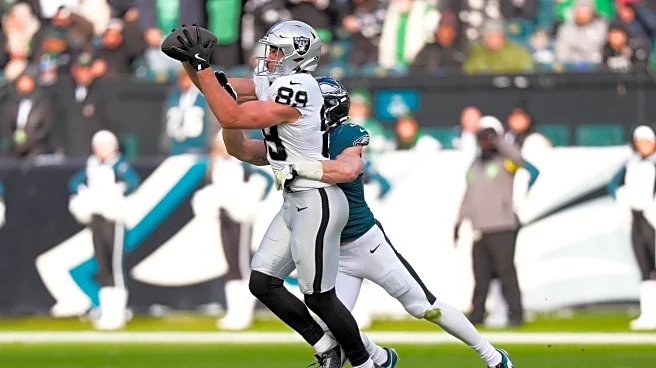 Raiders are placing Bowers and Chinn on season-ending injured reserve, AP source says