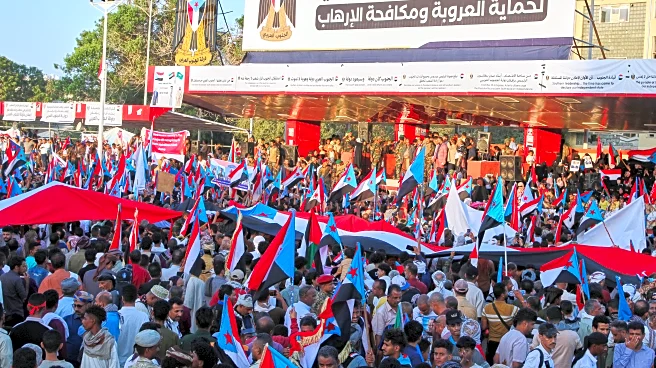 Saudi Arabia urges Yemen's separatists to leave 2 governorates as the anti-rebel coalition strains