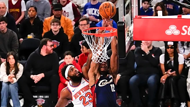 Brunson and the reserves lead a Christmas comeback as the Knicks beat the Cavaliers 126-124