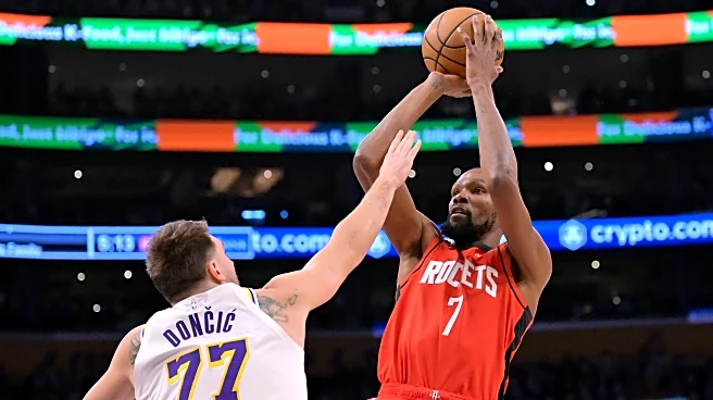 Amen Thompson's 26 points lead Rockets to 119-96 win over Doncic and the Lakers