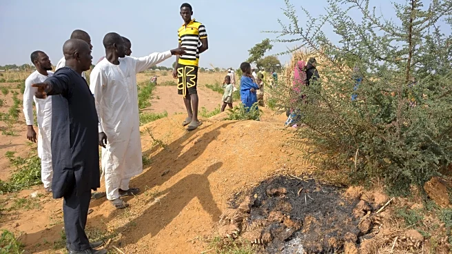 Nigerian villagers are rattled by US airstrikes that made their homes shake and the sky glow red