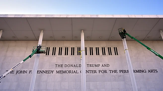 Kennedy Center criticizes musician who canceled performance after Trump name added to building