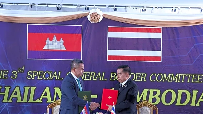 Thailand and Cambodia sign new ceasefire agreement to end border fighting