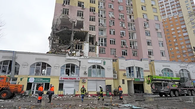 Russia attacks Kyiv with missiles and drones, killing 1 and wounding many ahead of Ukraine-US talks