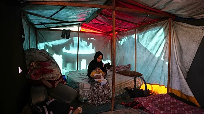 Chilly Gaza braces for more winter rain and word of any progress in ceasefire talks