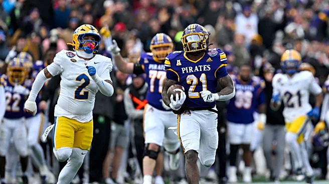 Long ECU touchdown negated by inadvertent whistle, but the Pirates win the Military Bowl anyway
