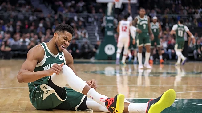 Bucks say Antetokounmpo is available to play against Bulls after missing 8 games with calf strain