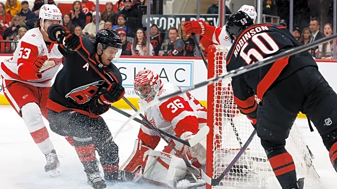 Gostisbehere, Svechnikov post 3-point games as Hurricanes beat Red Wings 5-2, end 3-game skid