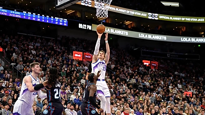 Markkanen, George power Jazz to 127-114 victory, ending Spurs win streak at 8 games