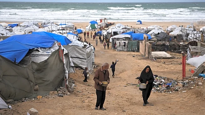 Freezing rain floods Gaza camps and leaves displaced Palestinians in dire conditions