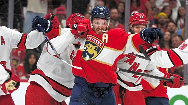 Matthew Tkachuk practices with Panthers for 1st time this season, indicating game return is near