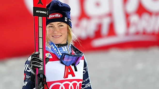 US ski star Shiffrin keeps streak going with come-from-behind win in World Cup night slalom