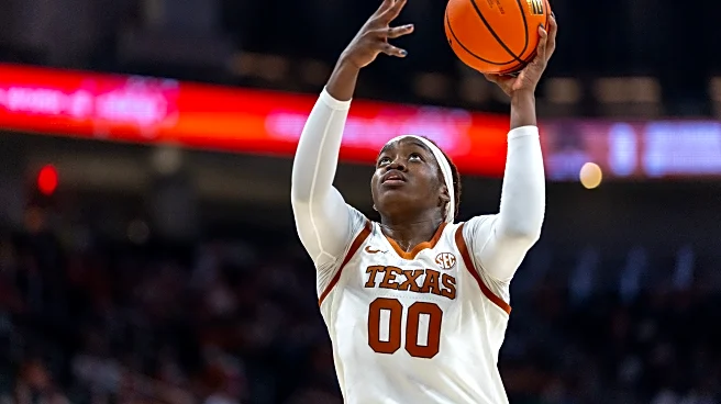Kyla Oldacre and Madison Booker lead No. 2 Texas over Southeastern Louisiana 120-38