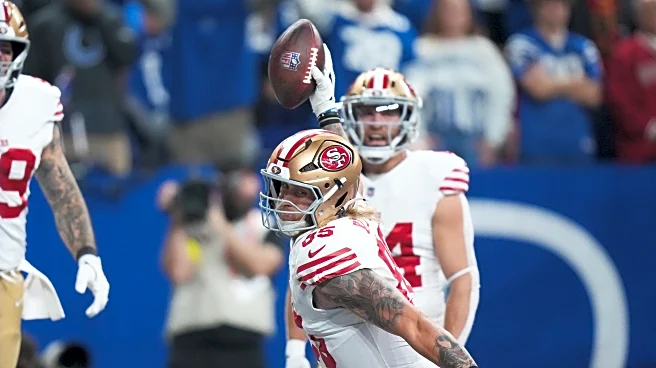 49ers' George Kittle misses key game against Bears with ankle injury