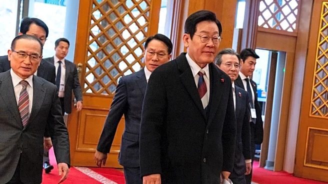 South Korean President Lee returns to presidential palace avoided by predecessor