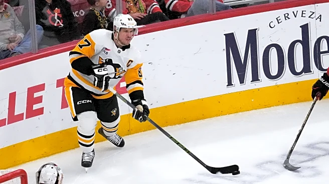 Brazeau has hat trick, Rust scores twice as Penguins rout Blackhawks 7-3