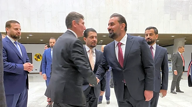 Iraq's parliament elects a new speaker to face political and financial challenges