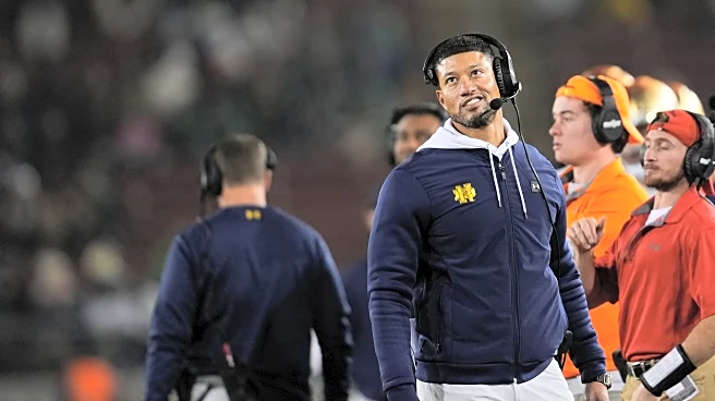 Marcus Freeman will return to Notre Dame after having his contract restructured, school confirms