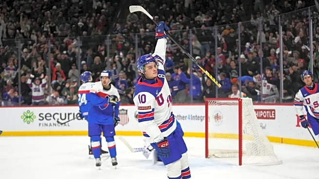 BC's James Hagens scores twice, US beats Slovakia 6-5 in world junior hockey