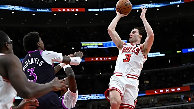 Chicago Bulls lose top scorers Coby White and Josh Giddey to injuries in loss to Timberwolves