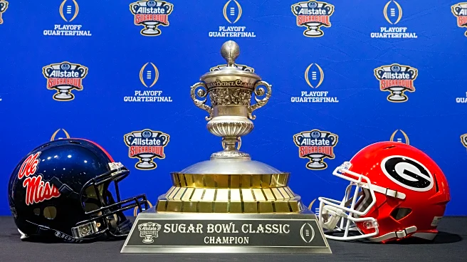 No. 3 Georgia and No. 6 Mississippi brace for rematch in the Sugar Bowl CFP quarterfinal