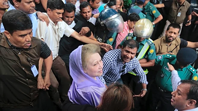 Huge crowds join funeral prayers for former Prime Minister Khaleda Zia in Bangladesh