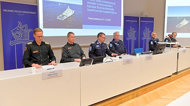 Authorities investigating damage to undersea telecom cable in Gulf of Finland