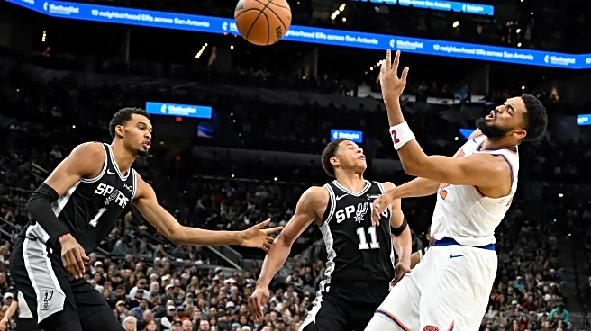 Spurs survive injury scare to Wembanyama, rally to beat Knicks 134-132 in NBA Cup final rematch