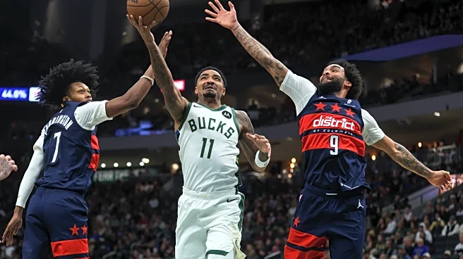 McCollum's jumper in final seconds leads Wizards to a 114-113 win over the Bucks