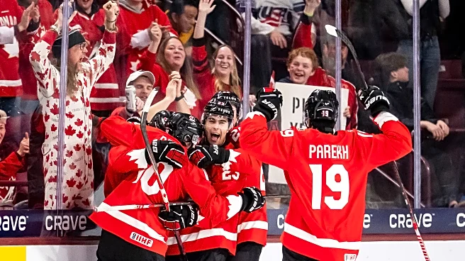 Sweden beats US 6-3 in world junior hockey group finale. Canada tops Sweden 7-4