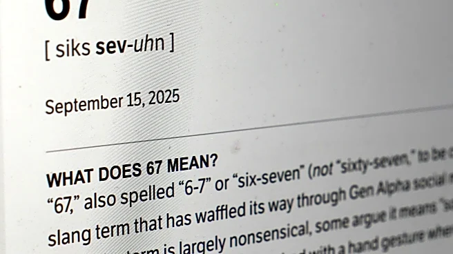 Viral '6-7' tops 2025 list of overused words and phrases